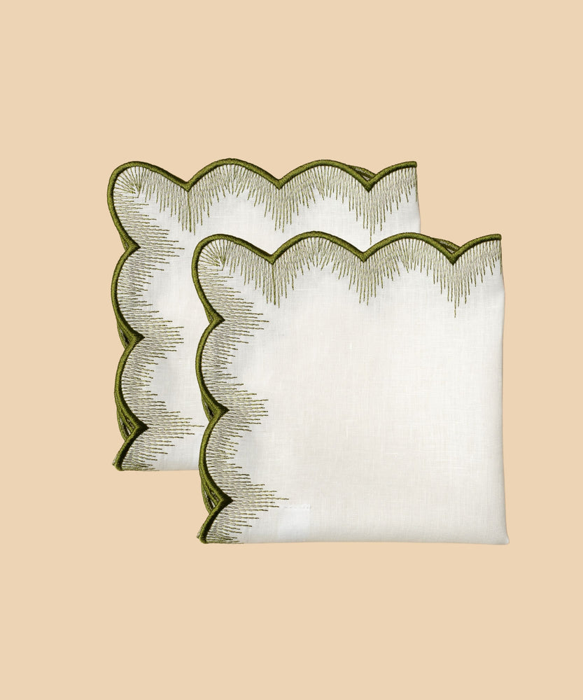 Scalloped Nakins | Signature Collection