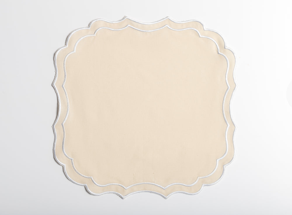 NAVY | EMBROIDERED PLACEMAT - 1 SET