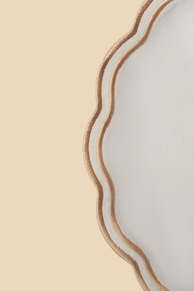 OPALINE MARQUISE | EMBROIDERED PLACEMAT (Set of 2)
