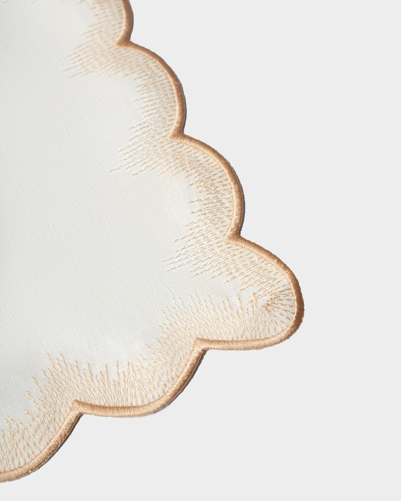 OPALINE MARQUISE | SCALLOPED NAPKIN (Set of 2)