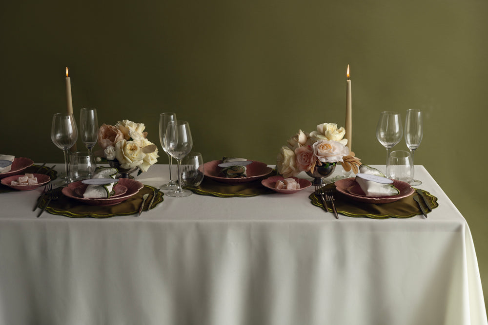 OLIVE MARQUISE | EMBROIDERED PLACEMAT (Set of 2)