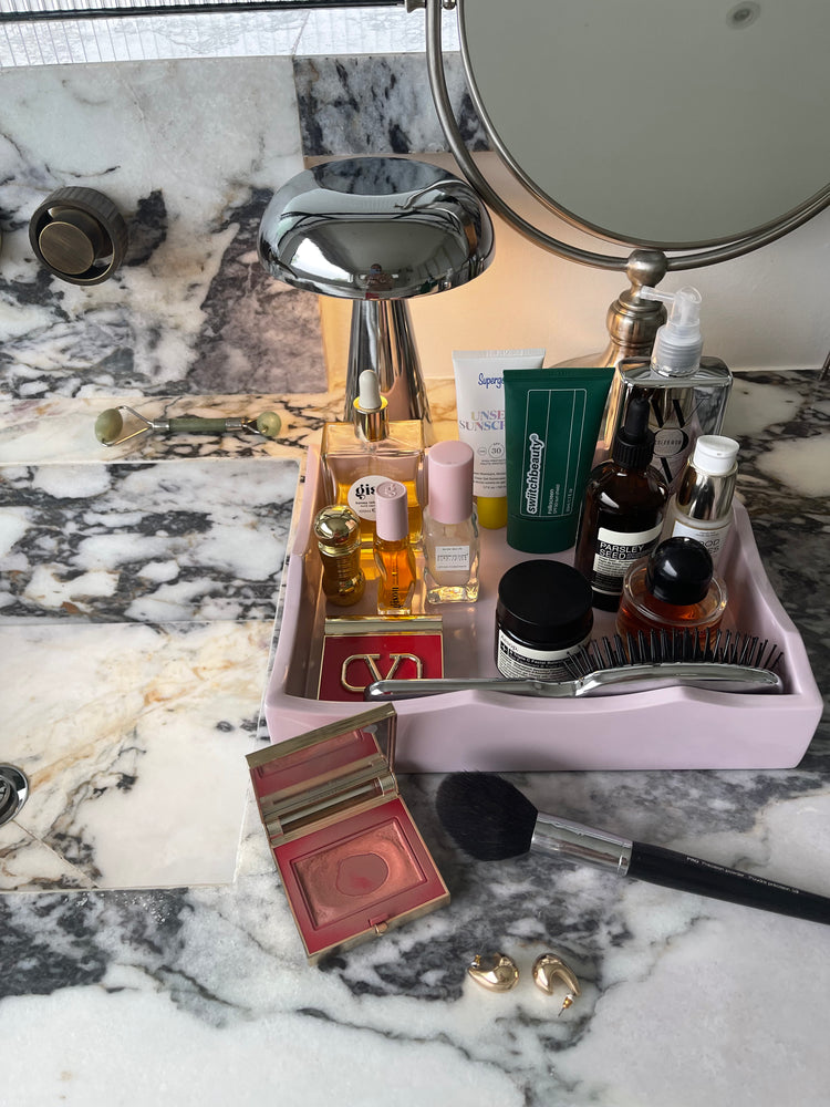 POWDER PINK | LACQUER TRAY