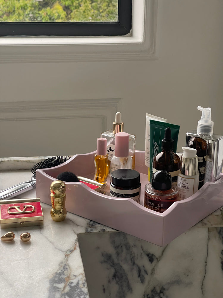 POWDER PINK | LACQUER TRAY