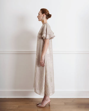 VICTORIA | SHIMMER FLARED DRESS