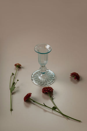 AZURE | GLASS CANDLESTICK