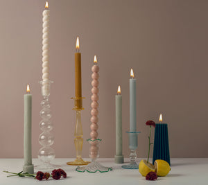 BEAUTY & THE BEAST | GLASS CANDLESTICK