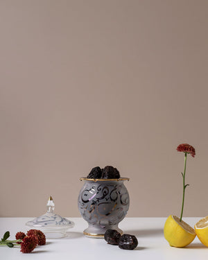 Small Traditional Arabic Calligraphy Letter Jar Boxed