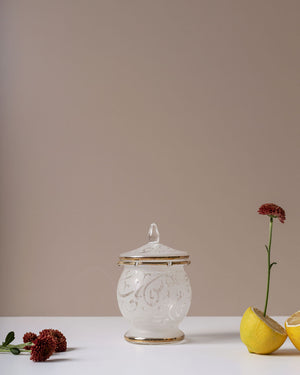 Small Traditional Arabic Calligraphy Letter Jar Boxed